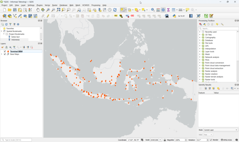 Pemanfaatan Data GIS Terminal BBM Indonesia untuk Analisis Infrastruktur Energi