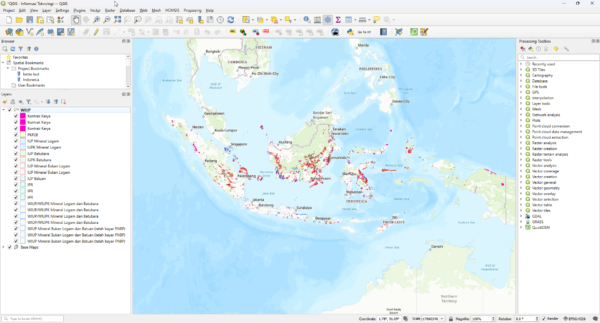 Data Wilayah Izin Usaha Pertambangan (WIUP) Indonesia 2026