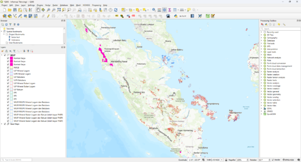 Data Wilayah Izin Usaha Pertambangan (WIUP) Indonesia 2026
