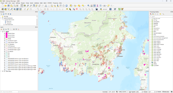 Data Wilayah Izin Usaha Pertambangan (WIUP) Indonesia 2026