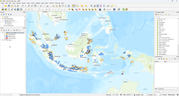 Download Data GIS Wilayah Kerja Migas Konvensional 2026