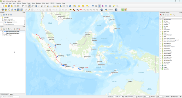 Download Data GIS Pipa Gas Bumi 2026 Multi-Format