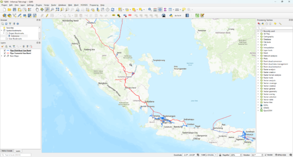 Download Data GIS Pipa Gas Bumi 2026 Multi-Format