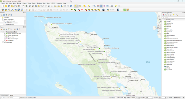 Download Data GIS Potensi Sumber Daya dan Cadangan Panas Bumi 2026